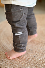 Load image into Gallery viewer, Denim dunkelbraun French Terry
