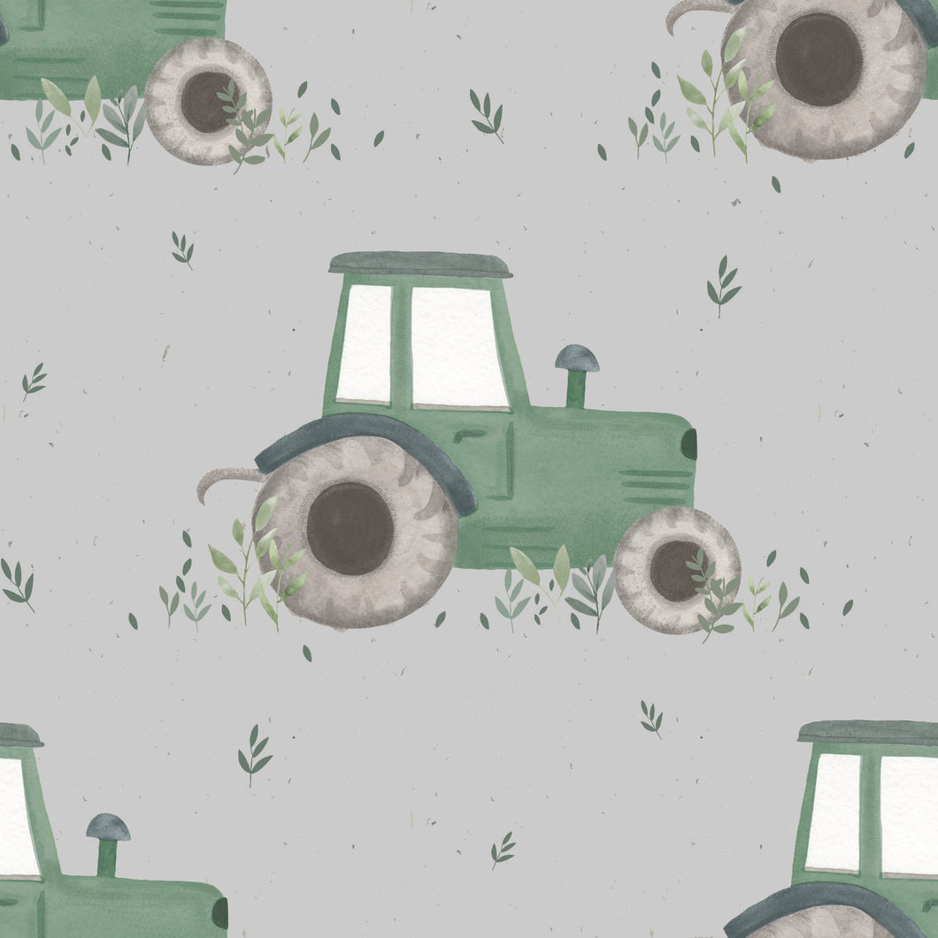 Traktor grün/grau Softshell
