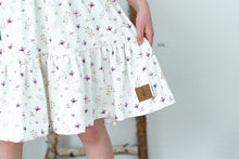 Lade das Bild in den Galerie-Viewer, Spring flowers dusty lavender Jersey

