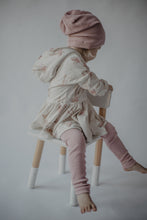 Load image into Gallery viewer, Mini Zopfmuster Jersey altrosa
