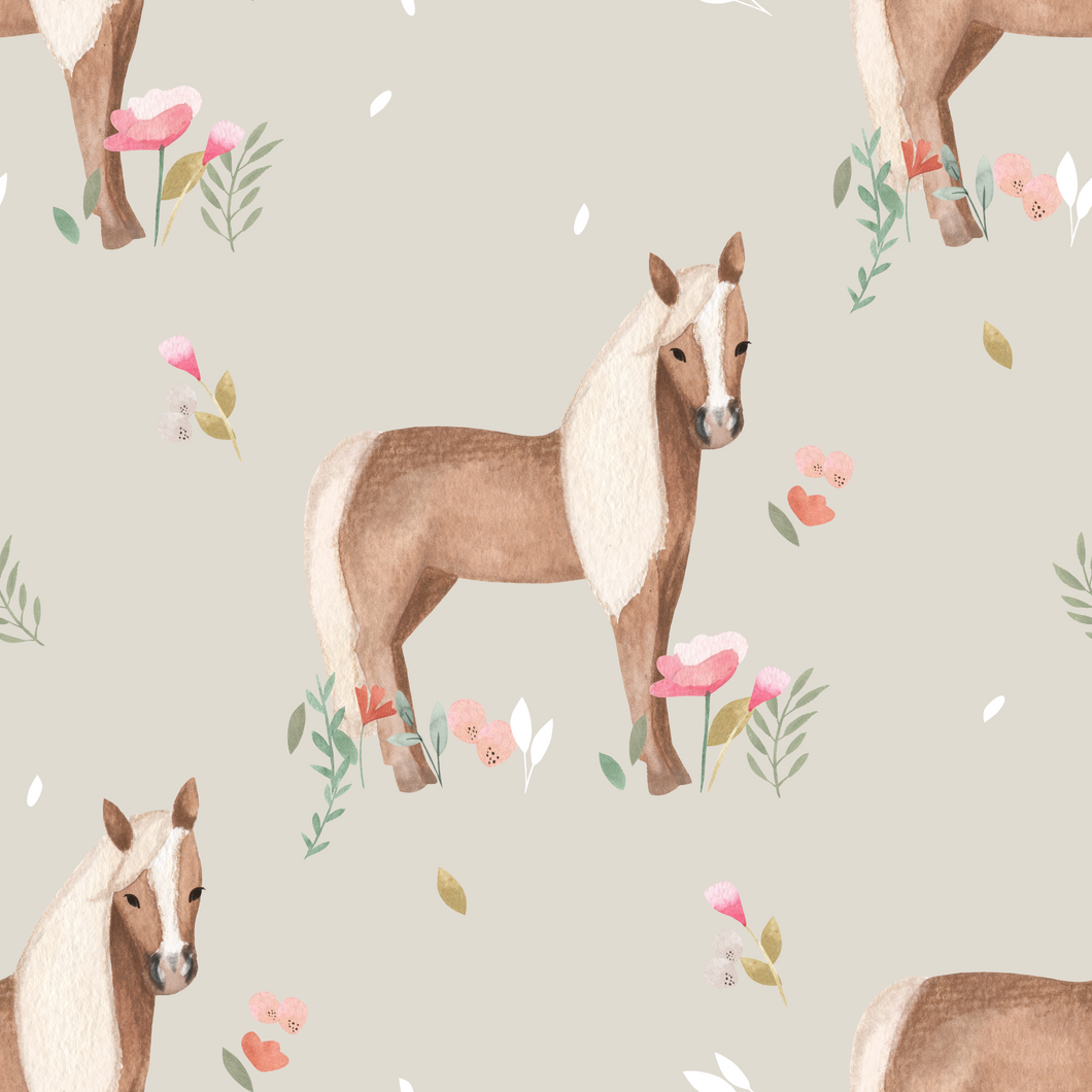 Haflinger Pferd beige