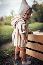 Load image into Gallery viewer, Stripes mix cream/brown Jersey
