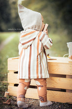 Load image into Gallery viewer, Stripes mix cream/brown Jersey
