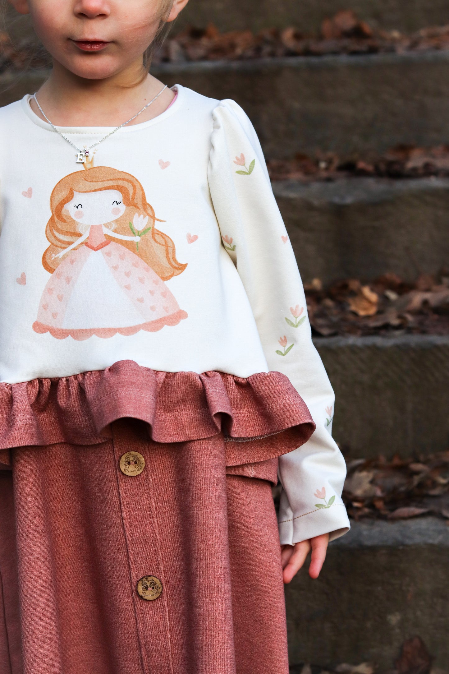 Knopf Prinzessin (Motiv)