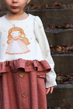 Lade das Bild in den Galerie-Viewer, Denim pale red French Terry
