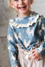 Lade das Bild in den Galerie-Viewer, Happy Unicorn blue Jersey
