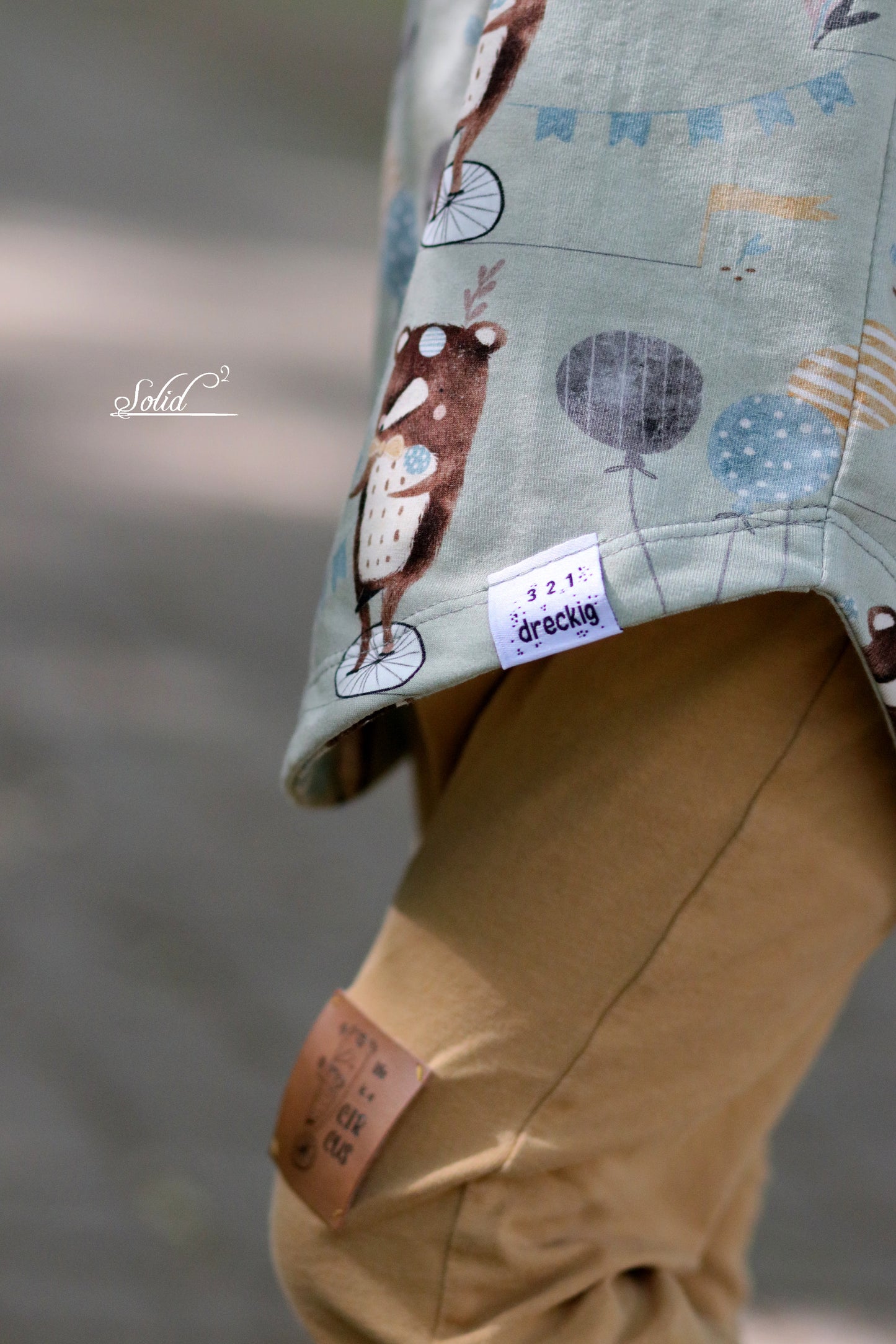 3 2 1 dreckig web Label