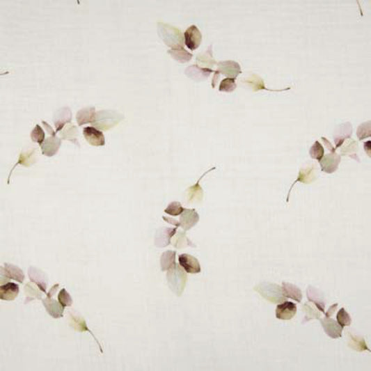 Musselin watercolor leaves