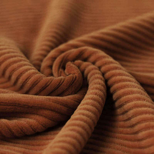 Cord Jersey cognac (rostorange)