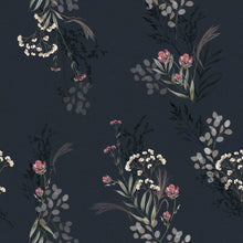 Lade das Bild in den Galerie-Viewer, Wildblumen dunkelgrau Jersey
