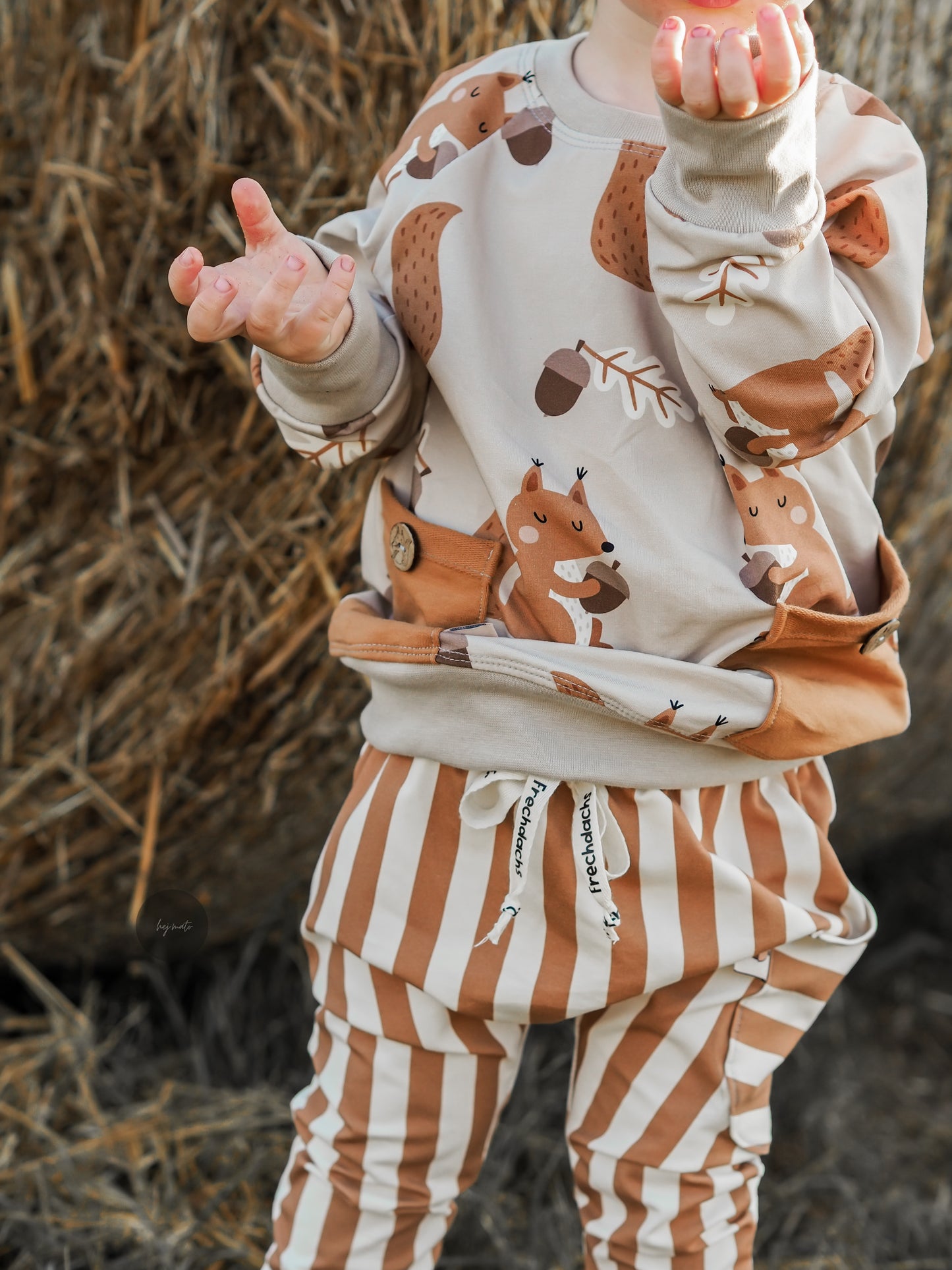 Stripes caramel Jersey