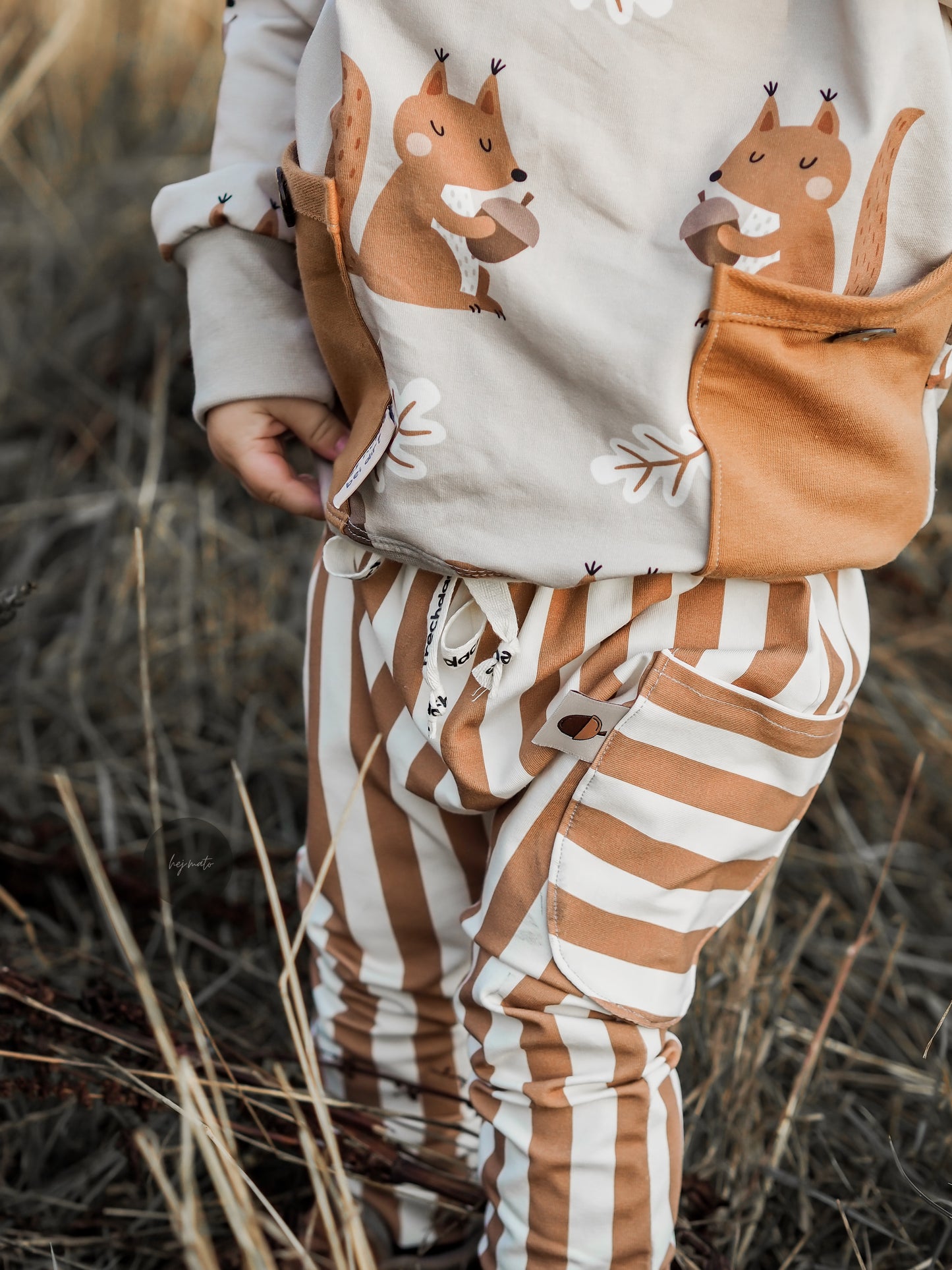 Stripes caramel Jersey