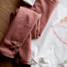 Lade das Bild in den Galerie-Viewer, Denim pale red French Terry
