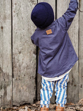 Lade das Bild in den Galerie-Viewer, Denim blueberry Jersey
