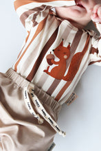 Load image into Gallery viewer, Stripes mix cream/brown Jersey
