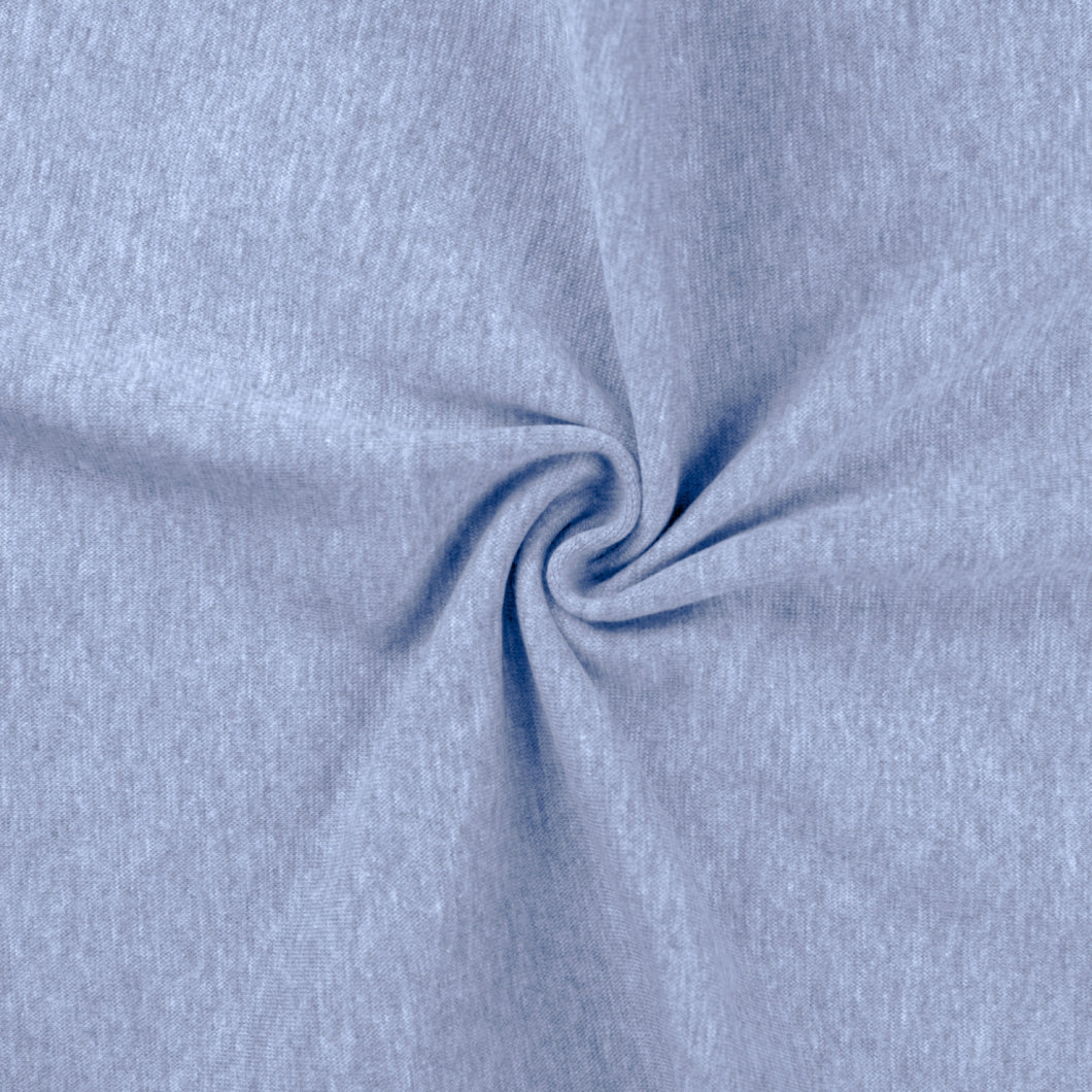 Bündchen light jeansblau