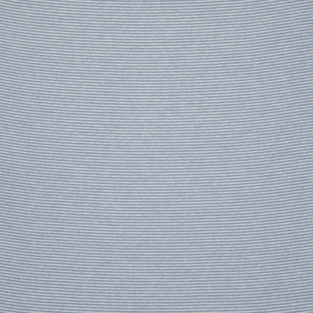 Bündchen hellblau/weiß gestreift 2mm