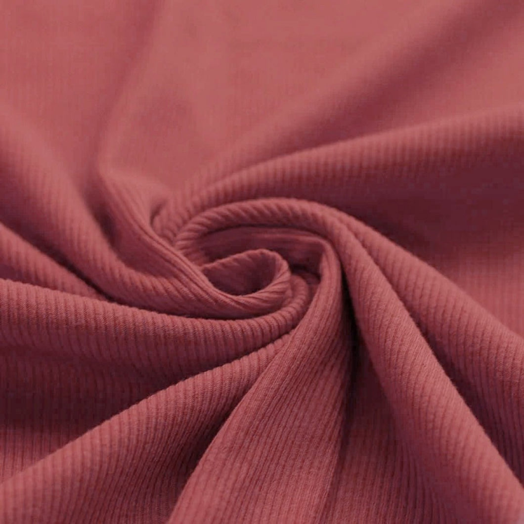Rib Jersey Himbeere
