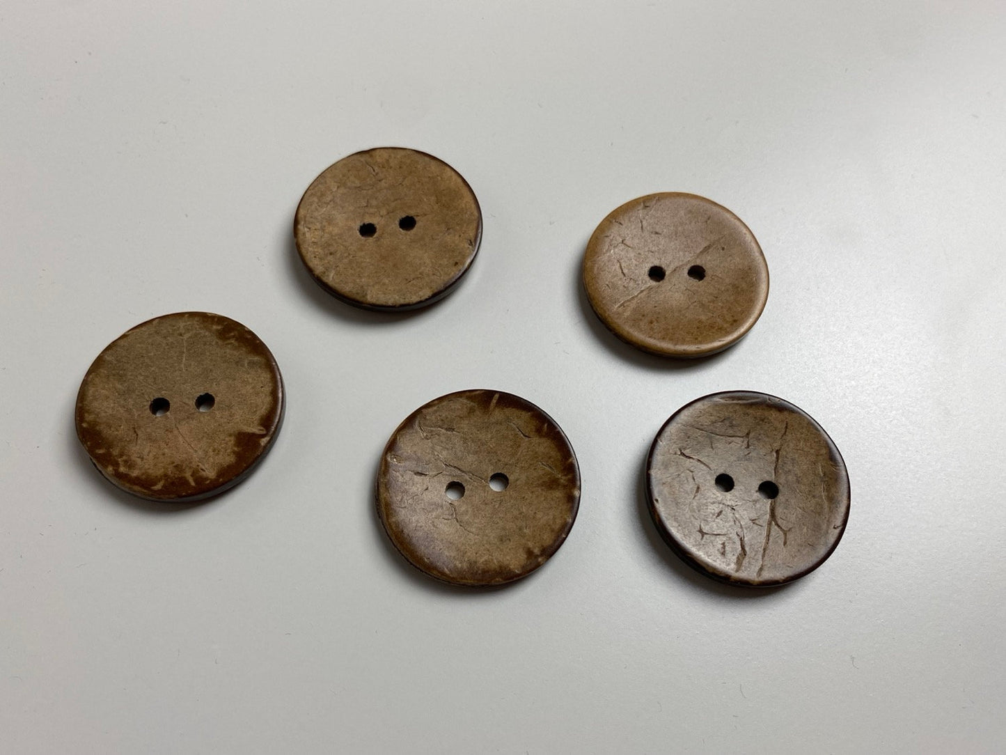 Set Kokosknöpfe (verschiedene Größen)