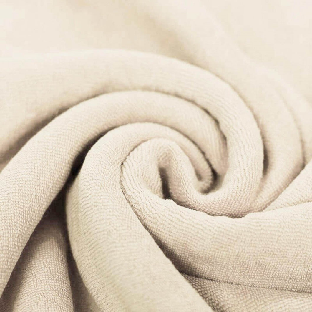 Frottee naturbeige (stretch)