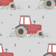 Load image into Gallery viewer, Traktor grau/rot
