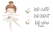 Load image into Gallery viewer, Little Ballerina Bügelbild groß
