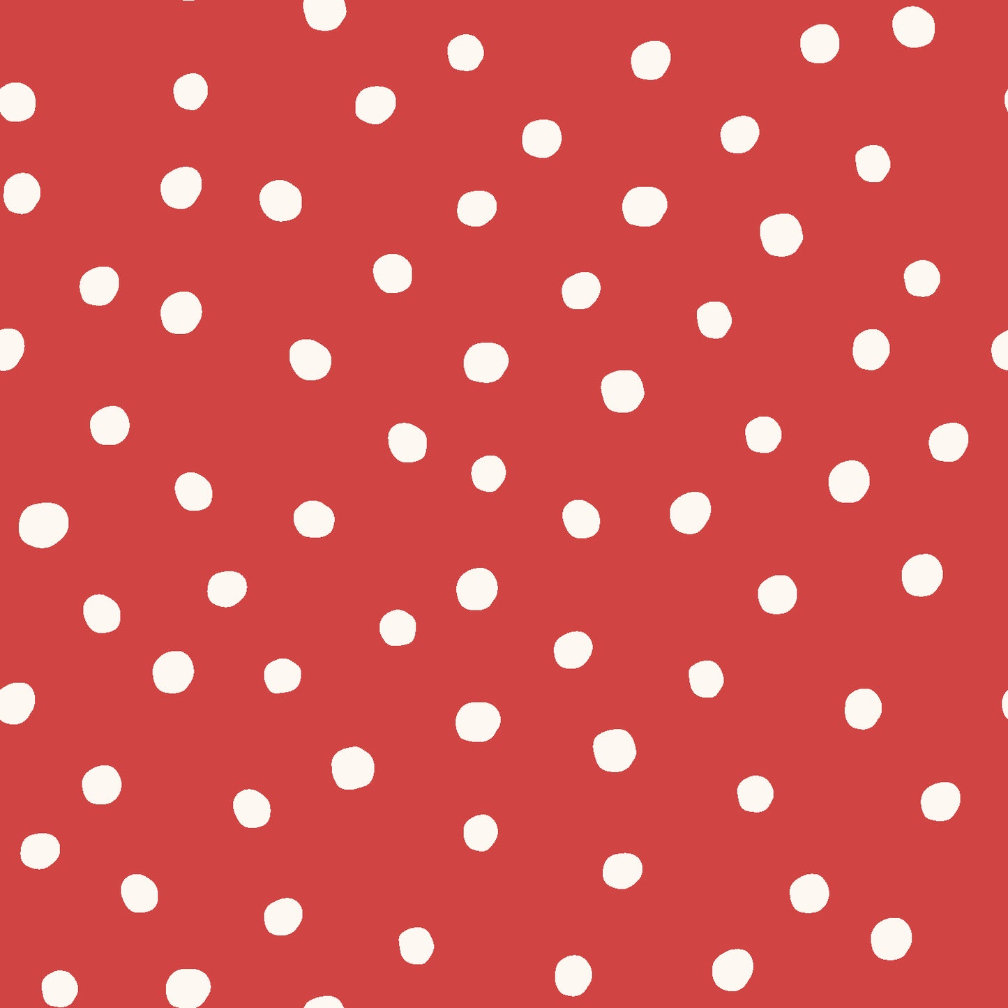 Dots red/cream