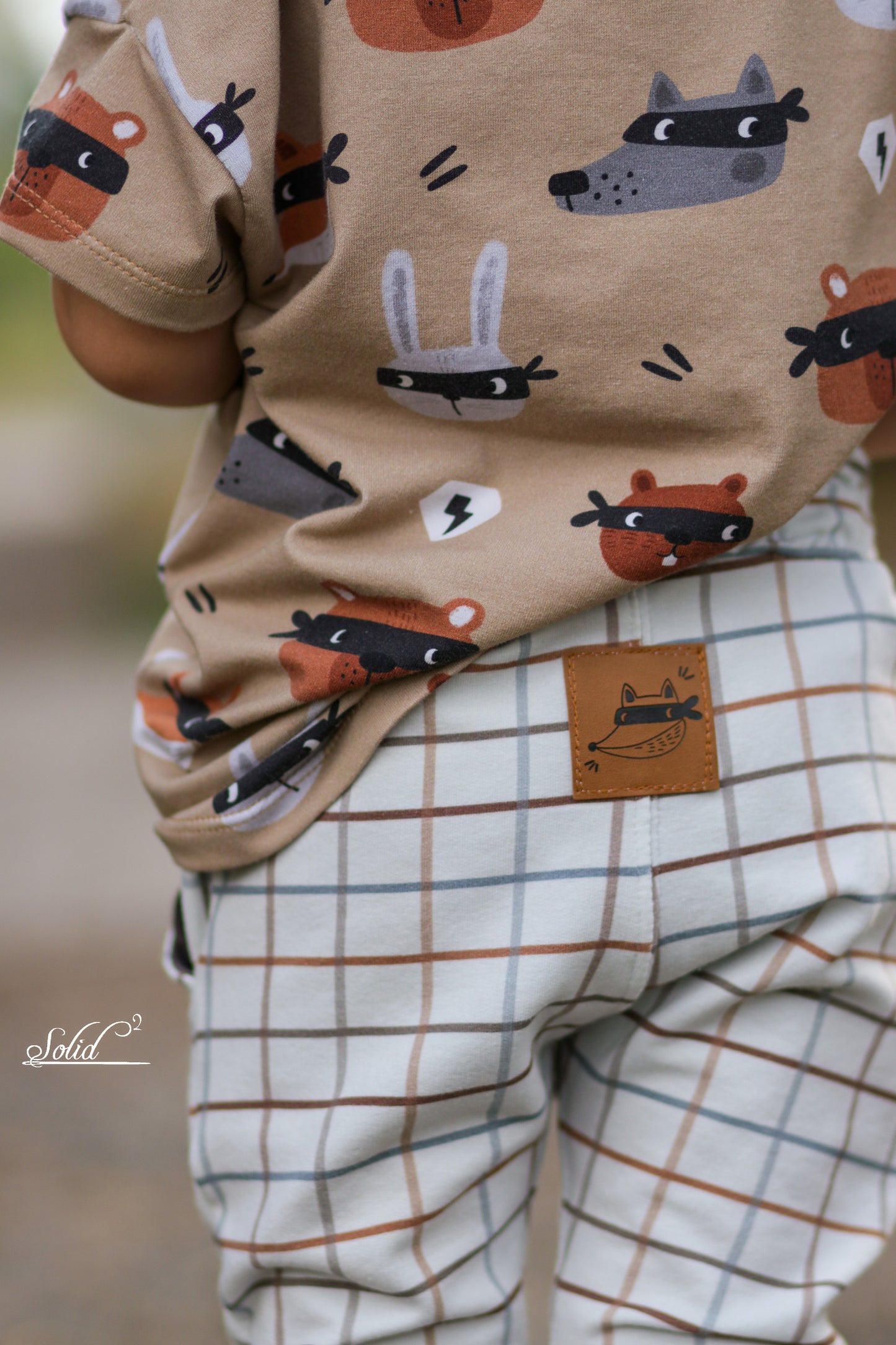Superhero Fox Label