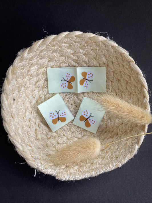 Schmetterling mint - Web Label