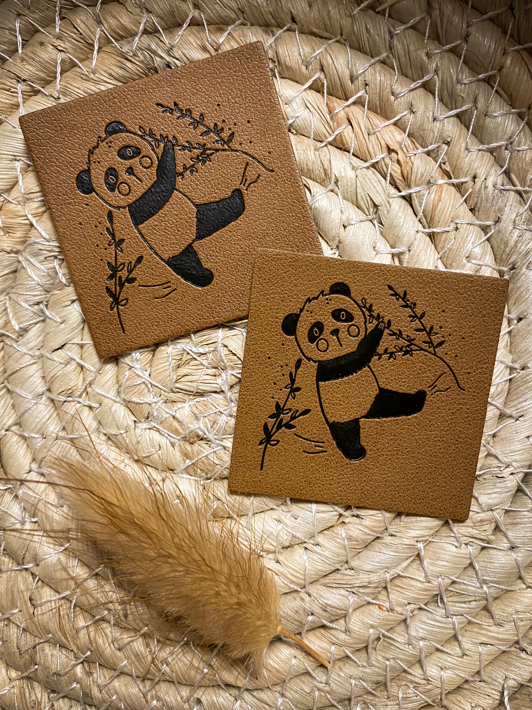 Pandabär Label