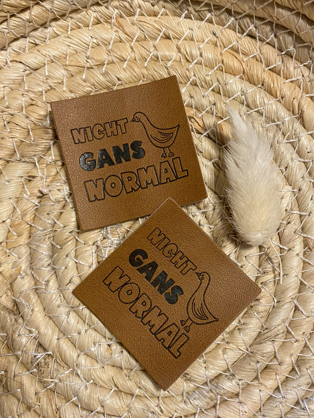 Nicht Gans normal Label