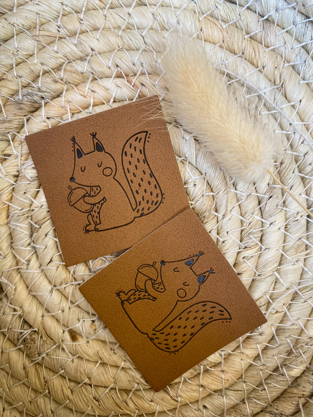 Eichhörnchen Label