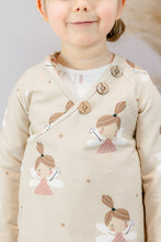 Load image into Gallery viewer, Fairy beige with brown Stars
