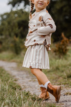 Lade das Bild in den Galerie-Viewer, Stripes beige/ cream Jersey
