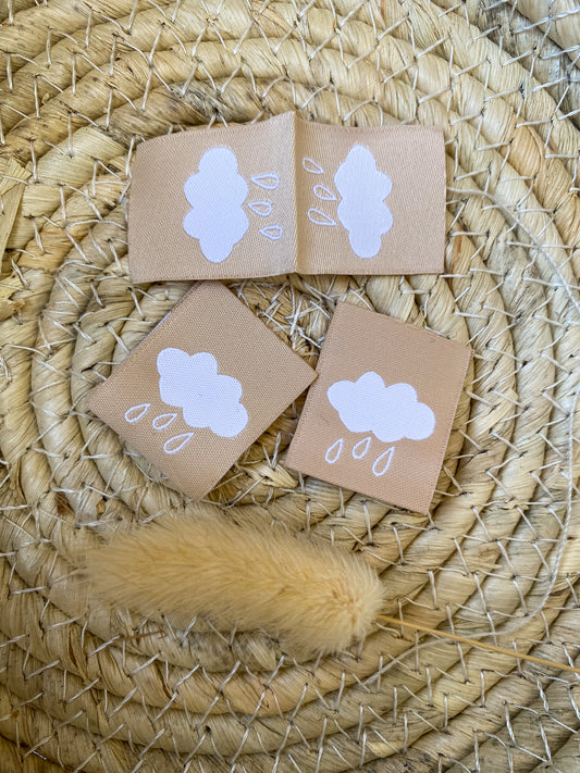weiße Wolke Label
