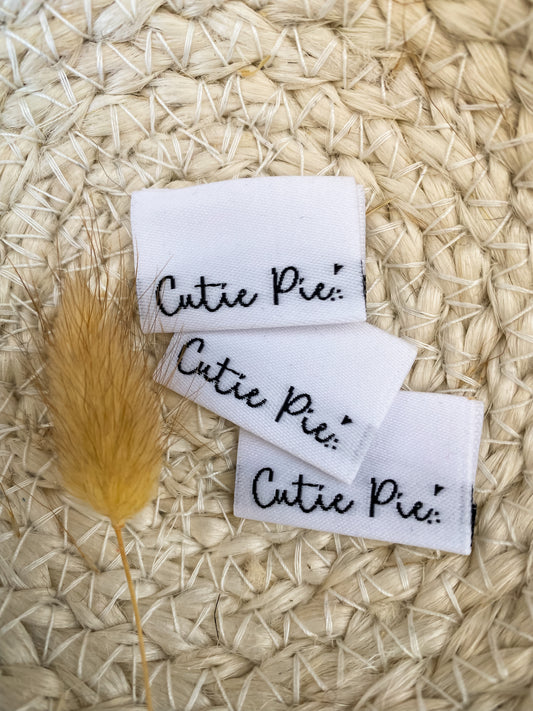 cutie pie Label