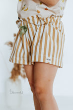 Lade das Bild in den Galerie-Viewer, Stripes cream/tan Jersey
