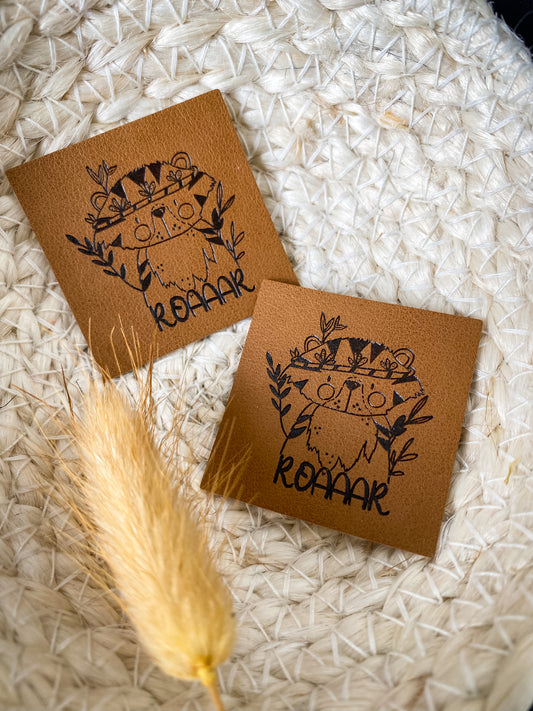 wild tiger Label