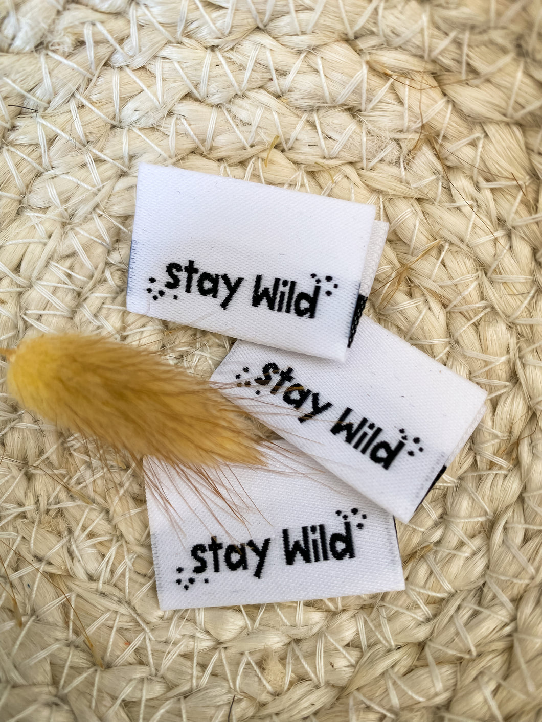 Stay Wild Web Label