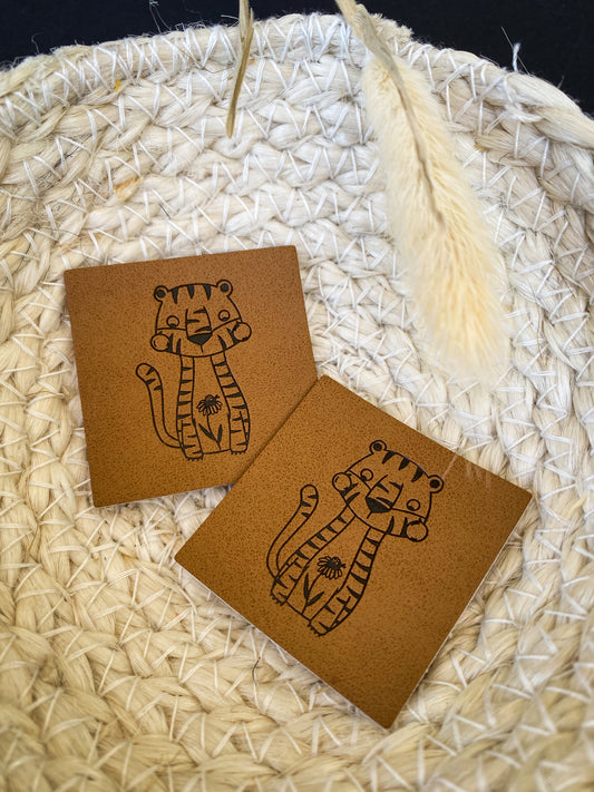 Blooming Tiger Label