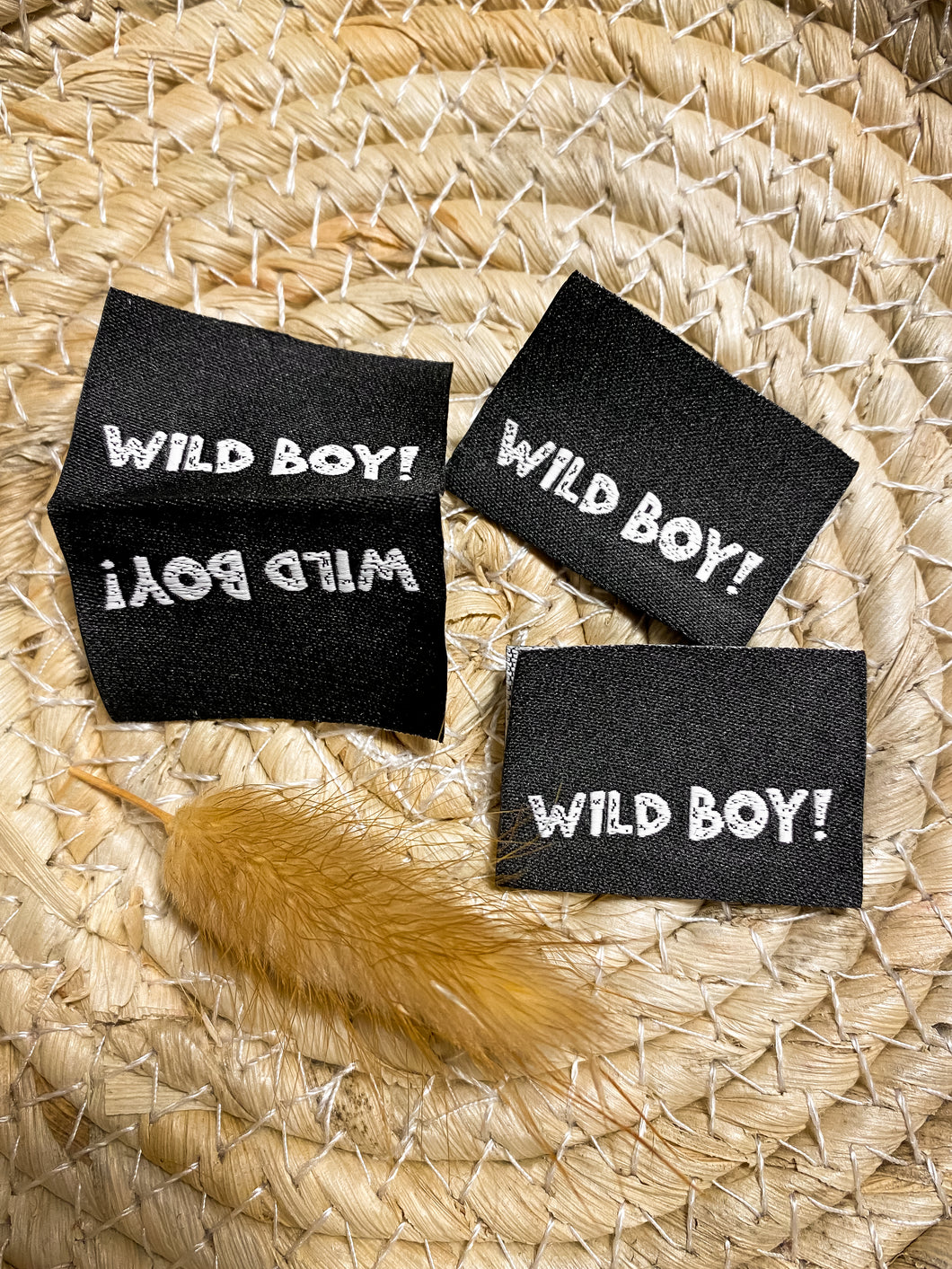 Wild Boy! Web Label schwarz