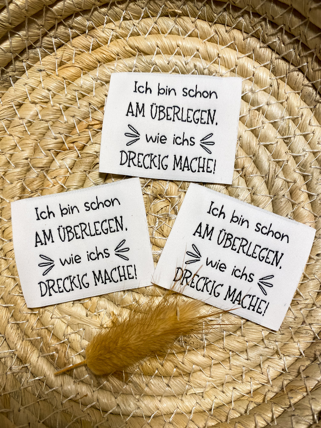 Ich bin schon am überlegen wie ... Web Label