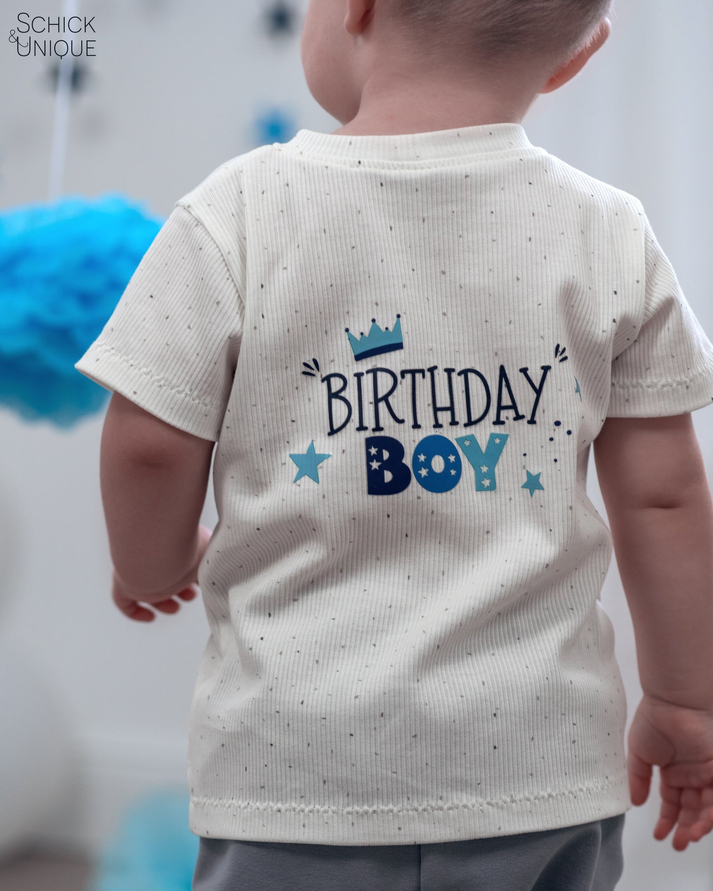 Birthday Boy Bügelbild groß