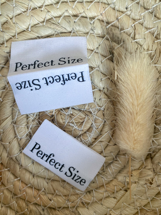 Perfect Size Label