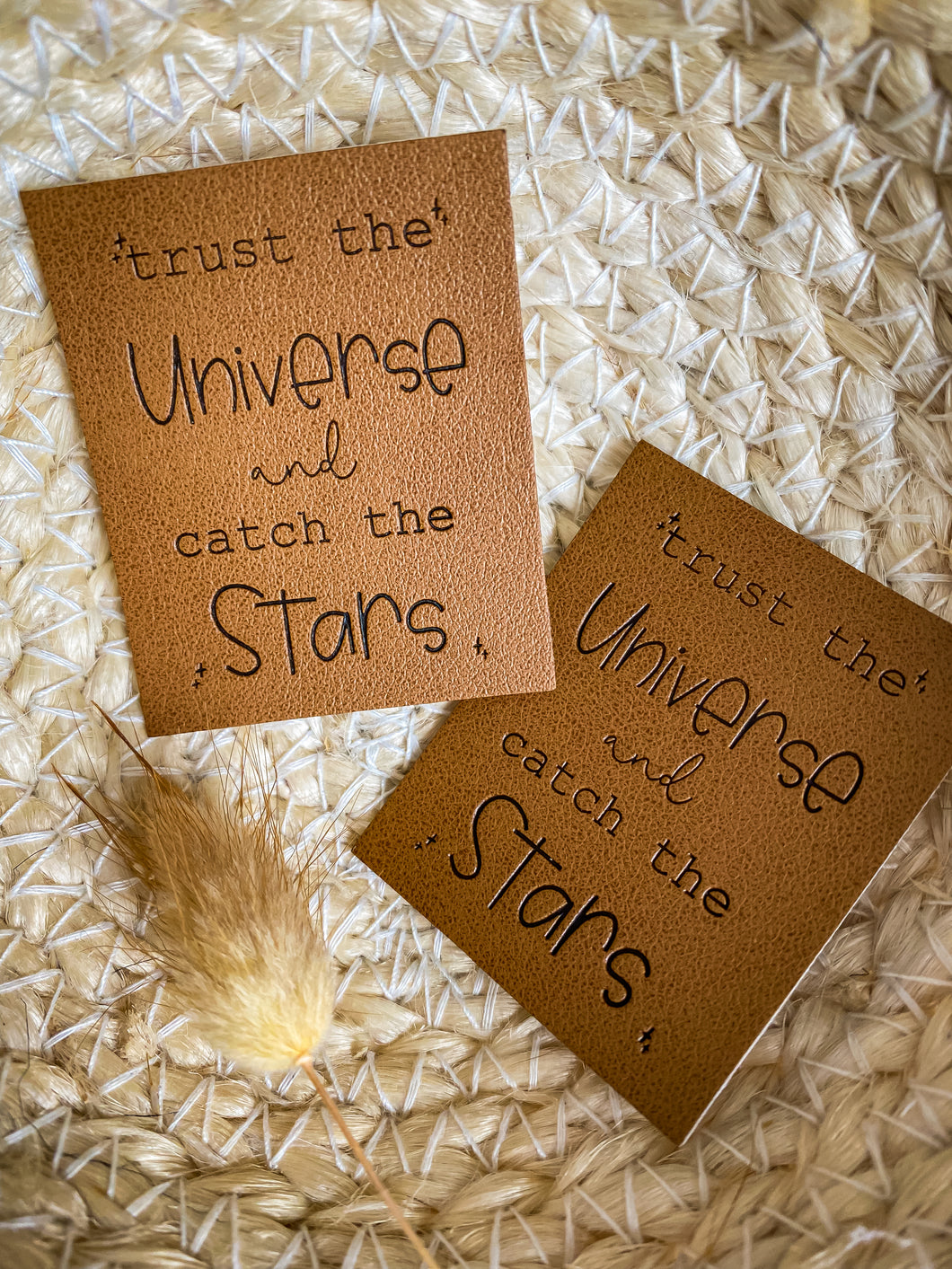 Trust the universe & catch the stars Label