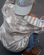 Lade das Bild in den Galerie-Viewer, Stripes beige/ cream Jersey

