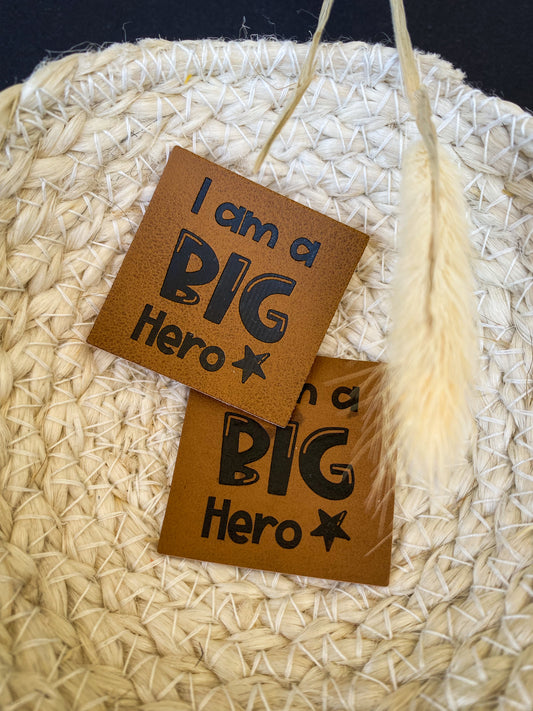 I am a big hero Label