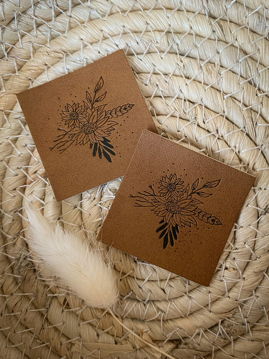 Sunflowers Label