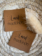 Load image into Gallery viewer, Land Mädchen Label
