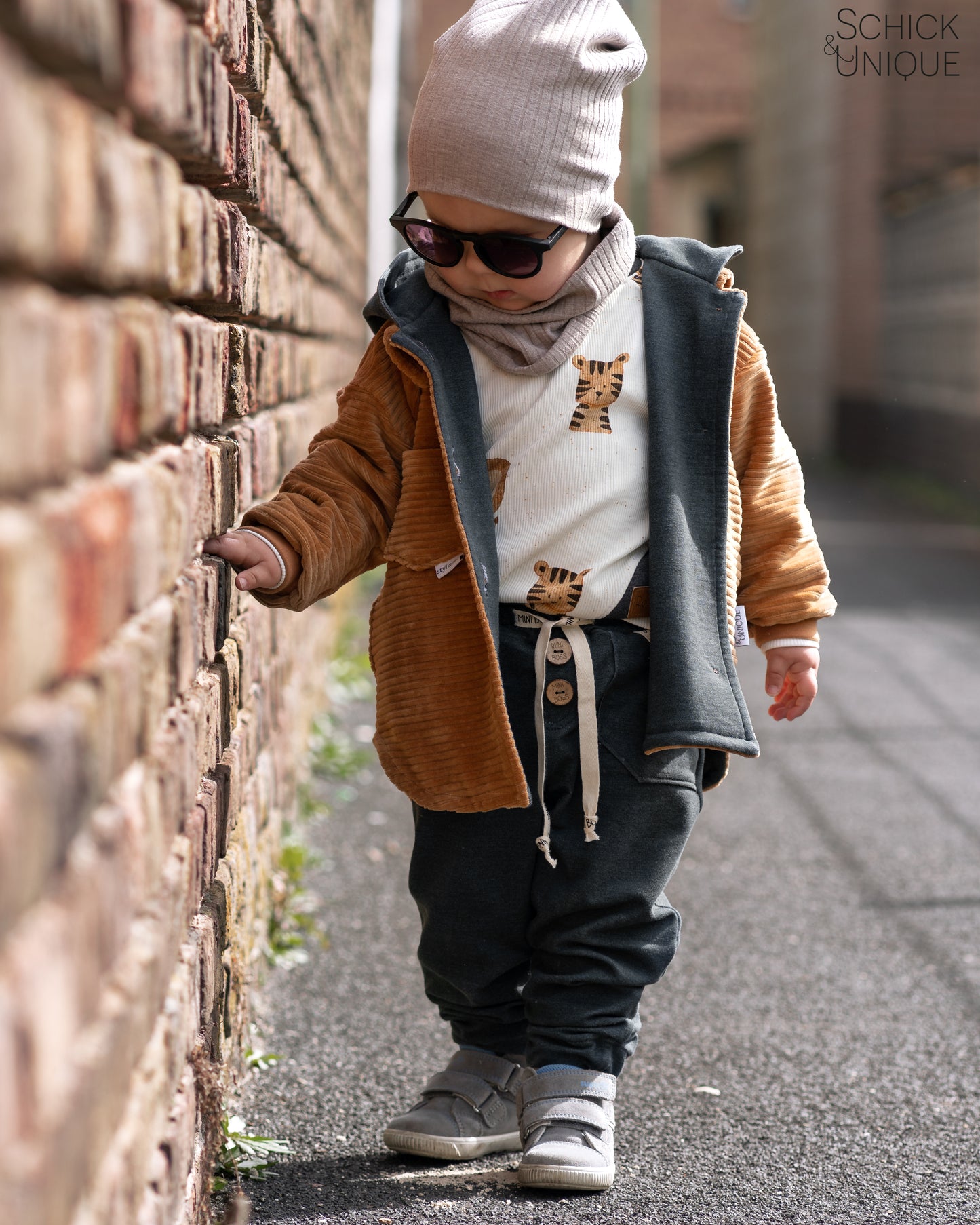 Cord Jersey camel